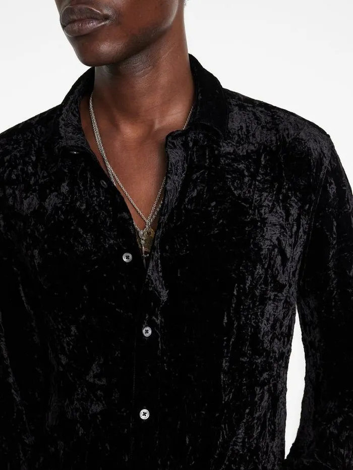 BATIK SHIRT Black Men John Varvatos Shirts