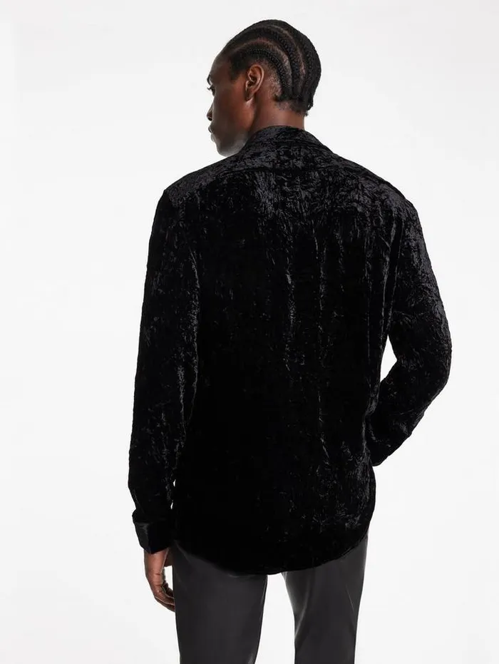 BATIK SHIRT Black Men John Varvatos Shirts