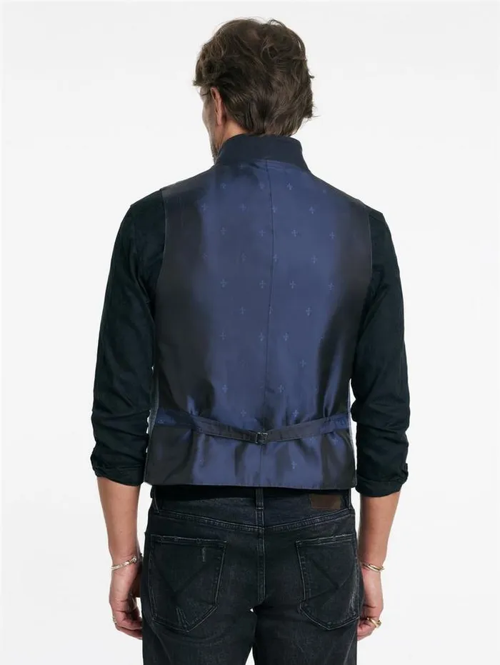 BELTON VEST Powder Blue Men John Varvatos Suit Jackets