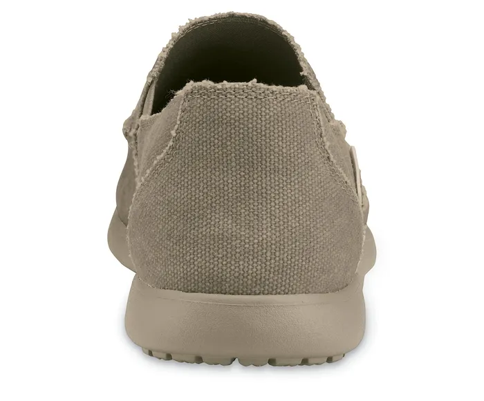 Big and Tall 14 Men Crocs Santa Cruz SlipOn Khaki Khaki
