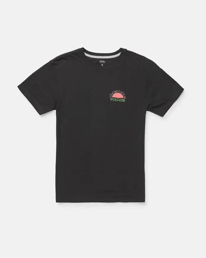 Big Boys Sunshiney Short Sleeve Tee 8211 Charcoal Heather Kids Volcom TShirts and Tanks Big Boys Sunshiney Short Sleeve Tee 8211 Charcoal Heather Kids Volcom TShirts and Tanks