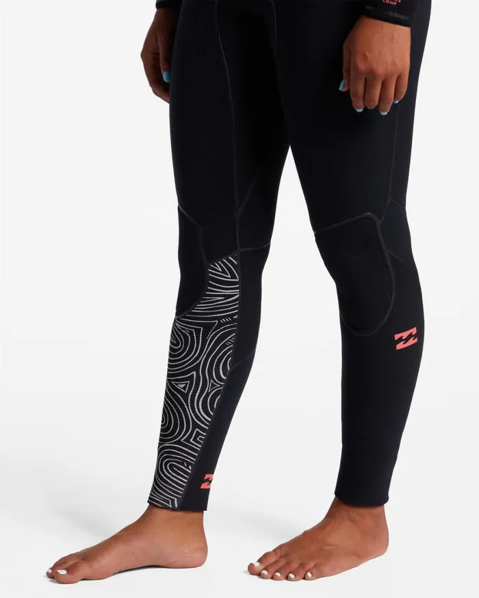 Billabong 54 Furnace Chest Zip Hooded Wetsuit Midnight Trails Womens Wetsuits Billabong 54 Furnace Chest Zip Hooded Wetsuit Midnight Trails Womens Wetsuits