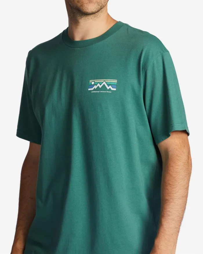 Billabong ADiv Length Short Sleeve TShirt Jungle Mens TShirts Billabong ADiv Length Short Sleeve TShirt Jungle Mens TShirts