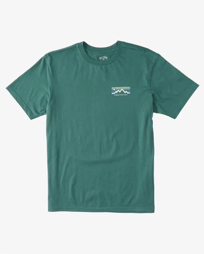 Billabong ADiv Length Short Sleeve TShirt Jungle Mens TShirts Billabong ADiv Length Short Sleeve TShirt Jungle Mens TShirts