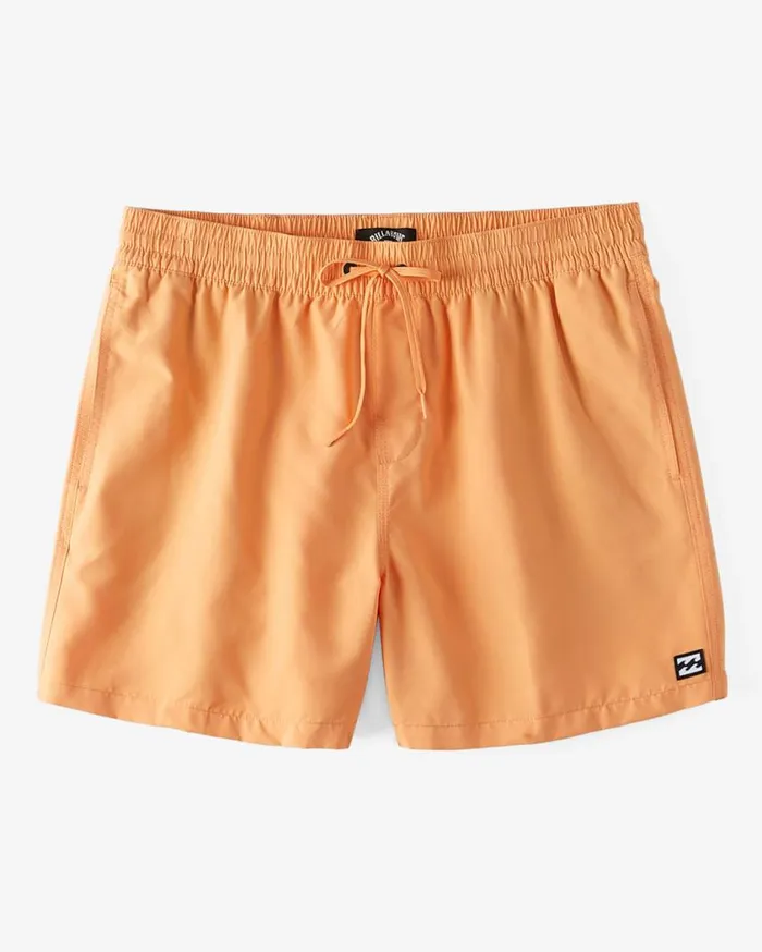 Billabong All Day Layback 16034 Elastic Waist Shorts Melon Mens Layback Boardshorts Billabong All Day Layback 16034 Elastic Waist Shorts Melon Mens Layback Boardshorts