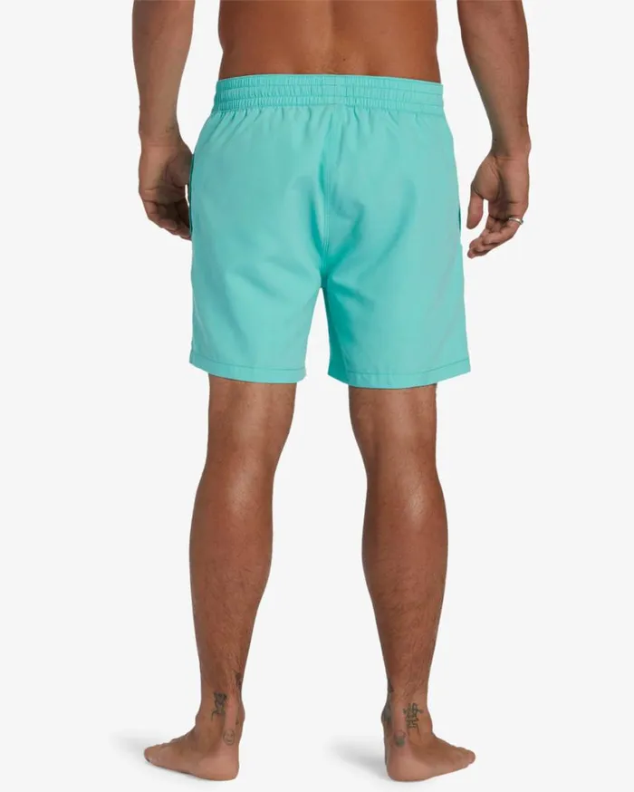 Billabong All Day Layback 16034 Elastic Waist Shorts Poolside Blue Mens Short Length 16034 8211 175034 Billabong All Day Layback 16034 Elastic Waist Shorts Poolside Blue Mens Short Length 16034 8211 175034