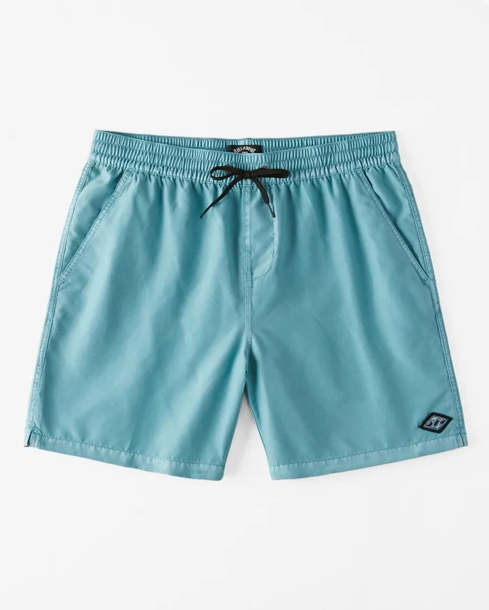 Billabong All Day Overdyed Layback 17034 Elastic Waist Shorts Dusty Blue Mens Short Length 16034 8211 175034 Billabong All Day Overdyed Layback 17034 Elastic Waist Shorts Dusty Blue Mens Short Length 16034 8211 175034