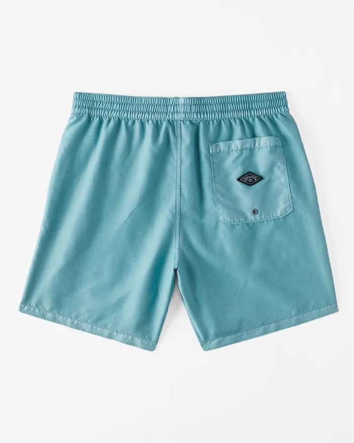 Billabong All Day Overdyed Layback 17034 Elastic Waist Shorts Dusty Blue Mens Short Length 16034 8211 175034 Billabong All Day Overdyed Layback 17034 Elastic Waist Shorts Dusty Blue Mens Short Length 16034 8211 175034