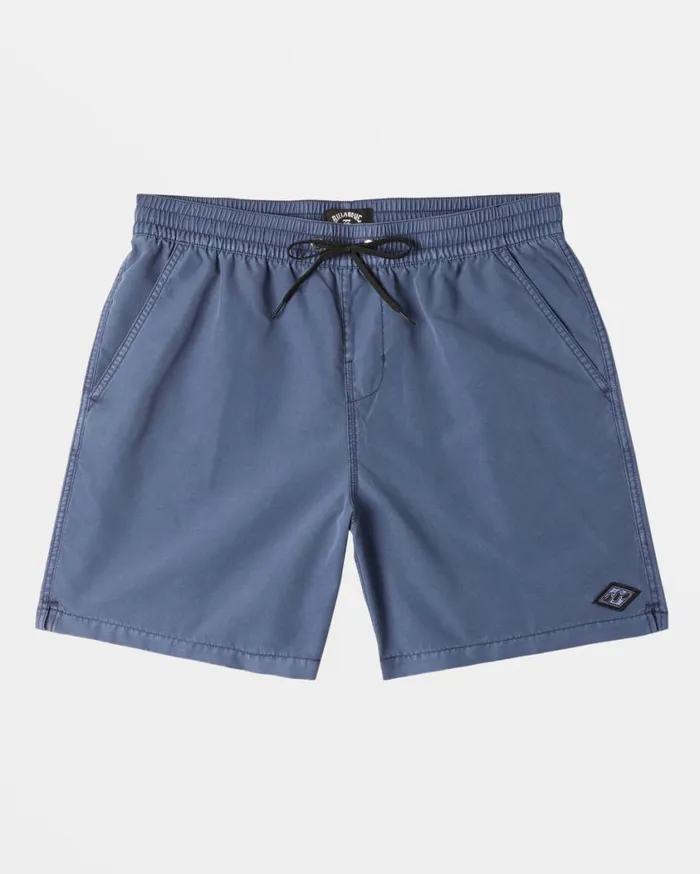 Billabong All Day Overdyed Layback 17034 Volley Shorts Dusty Navy Mens Short Length 16034 8211 175034 Billabong All Day Overdyed Layback 17034 Volley Shorts Dusty Navy Mens Short Length 16034 8211 175034