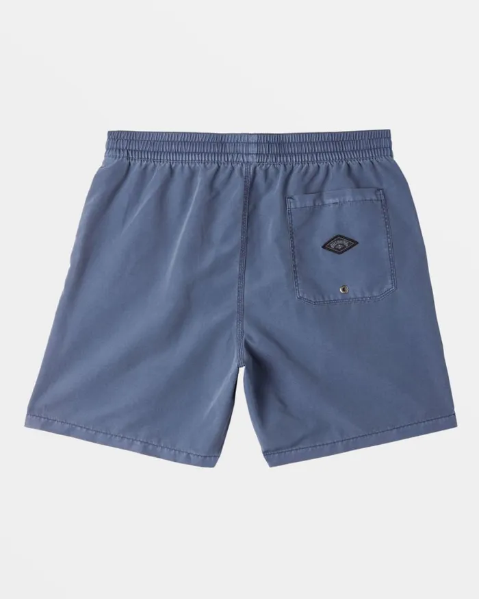 Billabong All Day Overdyed Layback 17034 Volley Shorts Dusty Navy Mens Short Length 16034 8211 175034 Billabong All Day Overdyed Layback 17034 Volley Shorts Dusty Navy Mens Short Length 16034 8211 175034