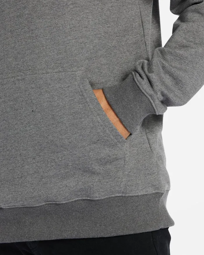 Billabong All Day Pullover Hoodie Light Grey Heather Mens Hoodies and Fleece Billabong All Day Pullover Hoodie Light Grey Heather Mens Hoodies and Fleece