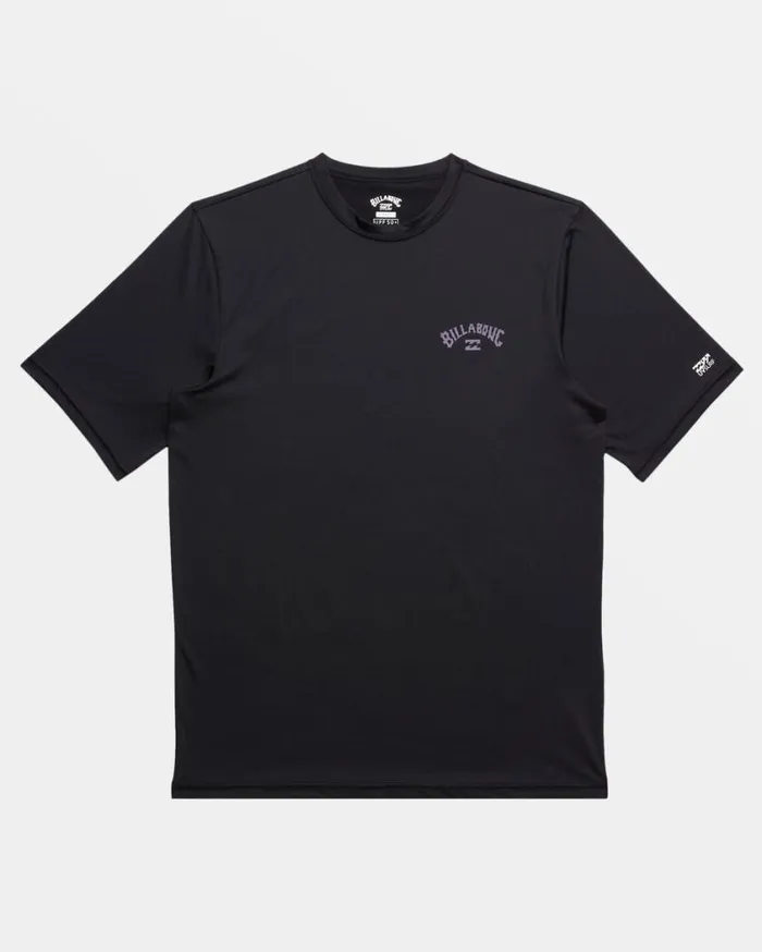 Billabong Arch Wave Loose Fit Short Sleeve Surf Tee Black Mens Rashguards and Surf Tees Billabong Arch Wave Loose Fit Short Sleeve Surf Tee Black Mens Rashguards and Surf Tees