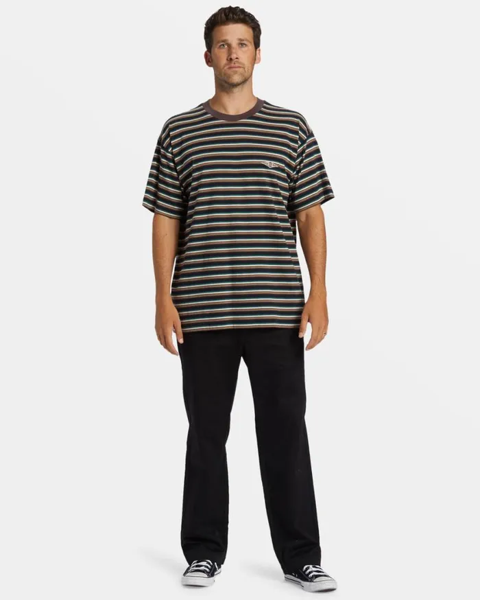 Billabong Baxter Tshirt Black Mens TShirts Billabong Baxter Tshirt Black Mens TShirts