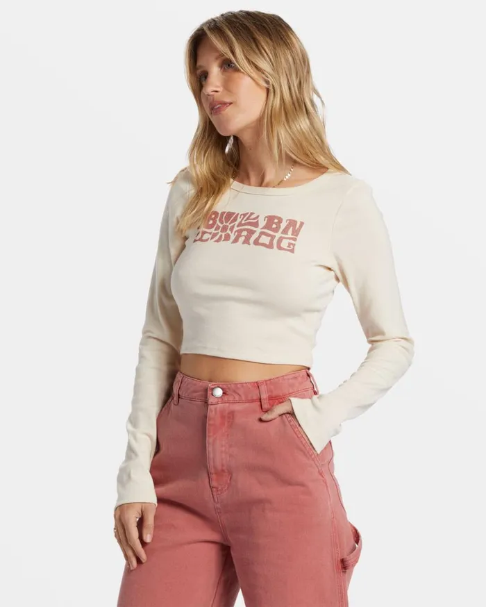 Billabong Blocky Banner TShirt White Cap Womens Graphic Tees and Tanks Billabong Blocky Banner TShirt White Cap Womens Graphic Tees and Tanks