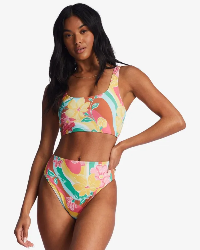 Billabong Chasin Sunbeams Rise Bikini Bottoms Multi Womens Bikini Bottoms Billabong Chasin Sunbeams Rise Bikini Bottoms Multi Womens Bikini Bottoms