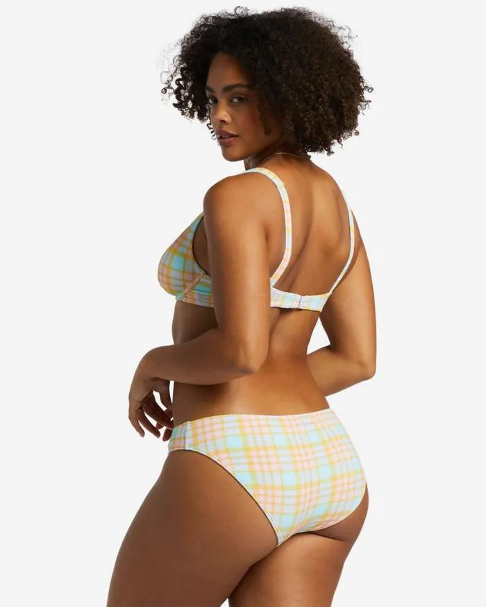 Billabong Check Please Emma Underwired Bikini Top Multi Womens Bikini Tops Billabong Check Please Emma Underwired Bikini Top Multi Womens Bikini Tops