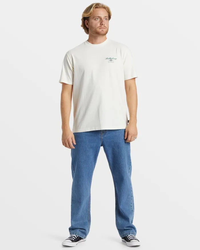 Billabong Crossboards TShirt Off White Mens TShirts Billabong Crossboards TShirt Off White Mens TShirts
