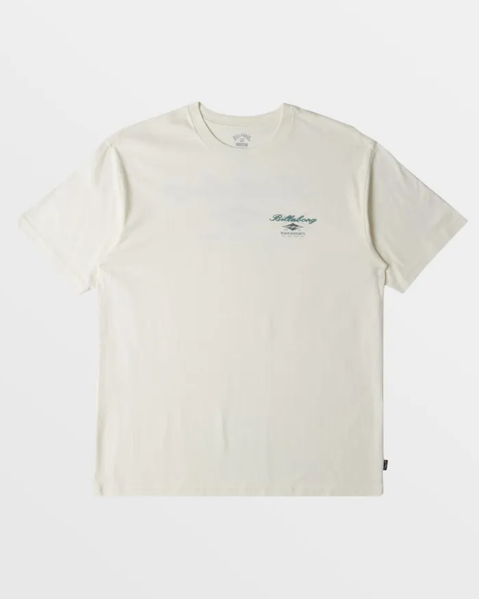 Billabong Crossboards TShirt Off White Mens TShirts Billabong Crossboards TShirt Off White Mens TShirts