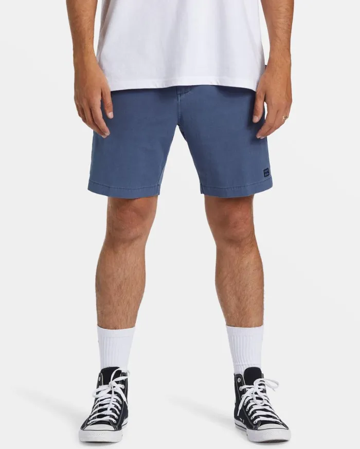 Billabong Crossfire Wave Washed 18034 Hybrid Submersible Shorts Slate Blue Mens Shorts Billabong Crossfire Wave Washed 18034 Hybrid Submersible Shorts Slate Blue Mens Shorts