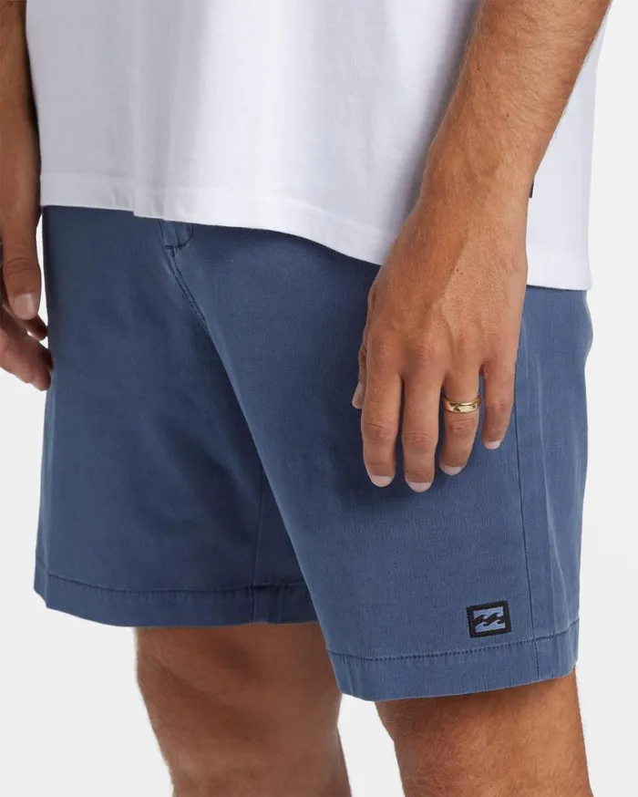 Billabong Crossfire Wave Washed 18034 Hybrid Submersible Shorts Slate Blue Mens Shorts Billabong Crossfire Wave Washed 18034 Hybrid Submersible Shorts Slate Blue Mens Shorts