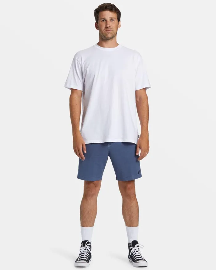 Billabong Crossfire Wave Washed 18034 Hybrid Submersible Shorts Slate Blue Mens Shorts Billabong Crossfire Wave Washed 18034 Hybrid Submersible Shorts Slate Blue Mens Shorts