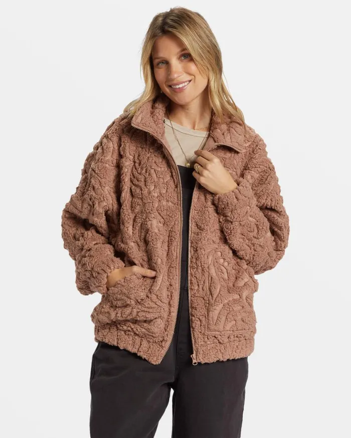 Billabong First Light Full Zip Jacket Sweet Earth Womens Jackets
