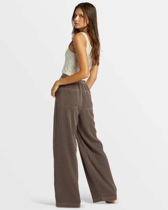 Billabong Free Time Relaxed Fit Pants Kona Womens Jeans and Pants Billabong Free Time Relaxed Fit Pants Kona Womens Jeans and Pants