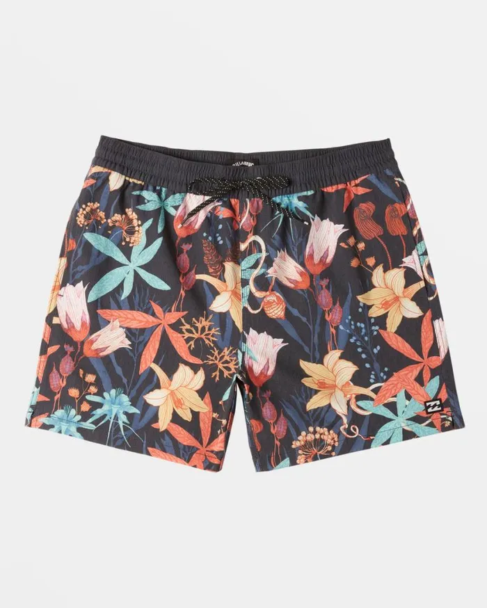 Billabong Good Times Layback 16034 Volley Shorts Asphalt Mens Layback Boardshorts Billabong Good Times Layback 16034 Volley Shorts Asphalt Mens Layback Boardshorts