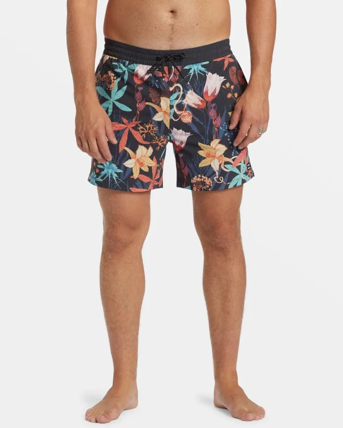 Billabong Good Times Layback 16034 Volley Shorts Asphalt Mens Layback Boardshorts Billabong Good Times Layback 16034 Volley Shorts Asphalt Mens Layback Boardshorts
