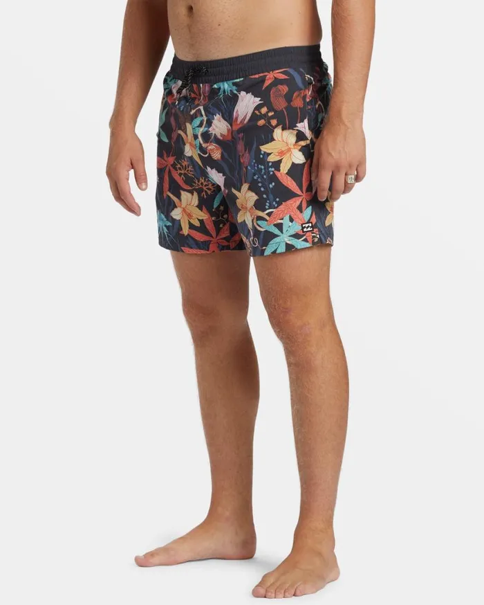 Billabong Good Times Layback 16034 Volley Shorts Asphalt Mens Layback Boardshorts Billabong Good Times Layback 16034 Volley Shorts Asphalt Mens Layback Boardshorts