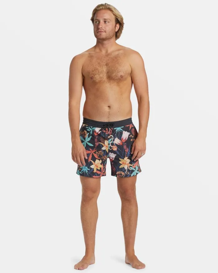 Billabong Good Times Layback 16034 Volley Shorts Asphalt Mens Layback Boardshorts Billabong Good Times Layback 16034 Volley Shorts Asphalt Mens Layback Boardshorts
