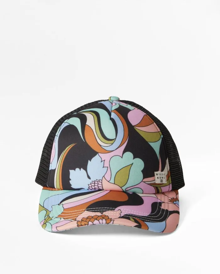 Billabong Heritage Mashup Trucker Hat Black 3 Womens Hats and Beanies Billabong Heritage Mashup Trucker Hat Black 3 Womens Hats and Beanies