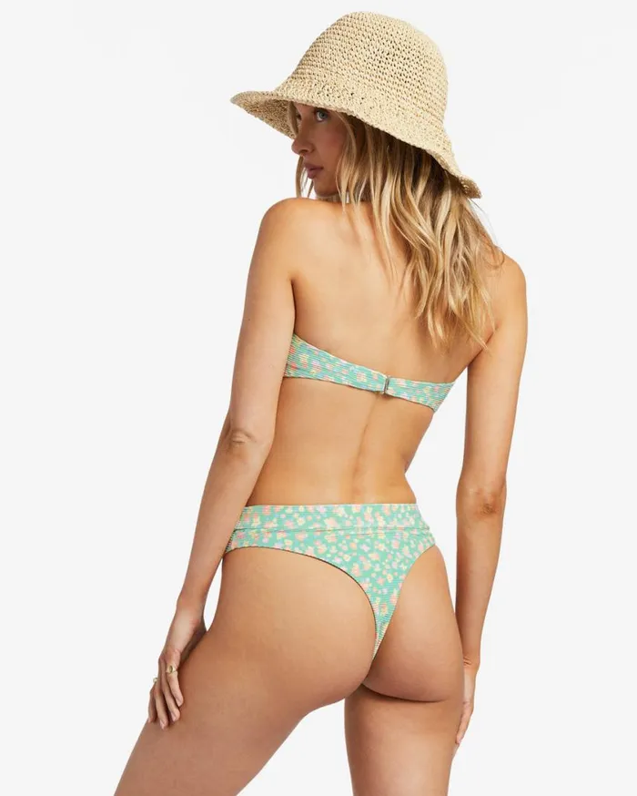 Billabong I Sea You Tanlines Bandeau Bikini Top Spearmint Womens Bikinis Billabong I Sea You Tanlines Bandeau Bikini Top Spearmint Womens Bikinis