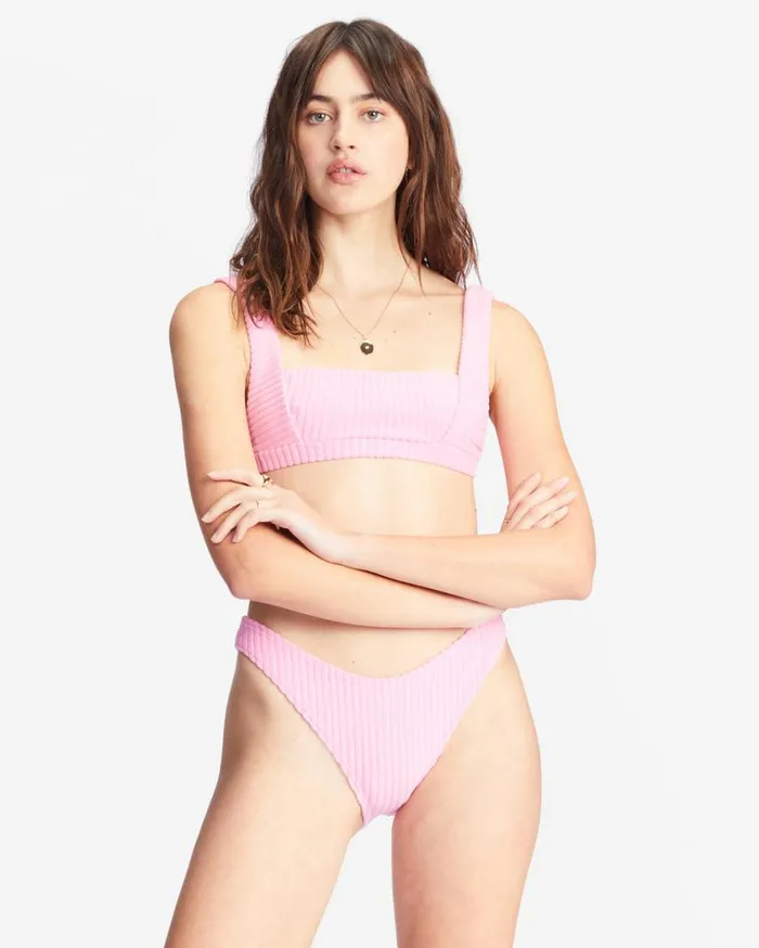 Billabong In The Loop Tank Bikini Top Pink Skies Womens Bikinis