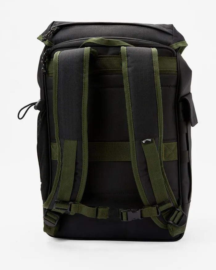 Billabong Journey Rucksack 24L Medium Backpack Black Military Mens Accessories Billabong Journey Rucksack 24L Medium Backpack Black Military Mens Accessories