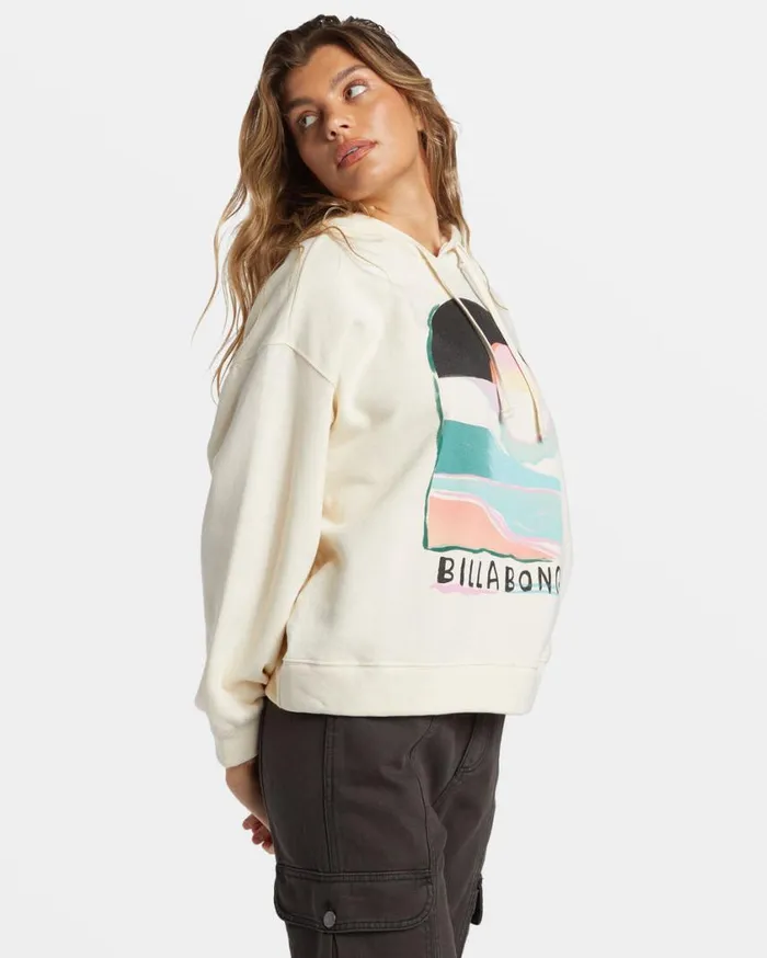Billabong Keep It Up Pullover Hoodie White Cap Womens Sweatshirts and Fleece Billabong Keep It Up Pullover Hoodie White Cap Womens Sweatshirts and Fleece