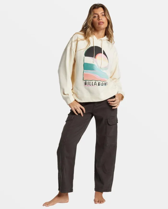 Billabong Keep It Up Pullover Hoodie White Cap Womens Sweatshirts and Fleece Billabong Keep It Up Pullover Hoodie White Cap Womens Sweatshirts and Fleece