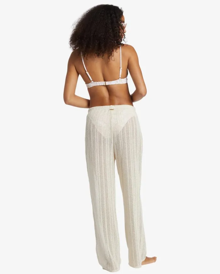 Billabong Largo Beach Pant Cover Up Salt Crystal Womens Jeans and Pants Billabong Largo Beach Pant Cover Up Salt Crystal Womens Jeans and Pants