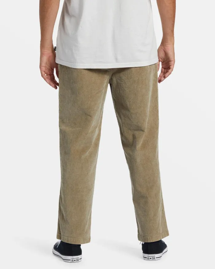 Billabong Larry Elastic Waist Corduroy Pants Dune Mens Jeans and Pants Billabong Larry Elastic Waist Corduroy Pants Dune Mens Jeans and Pants