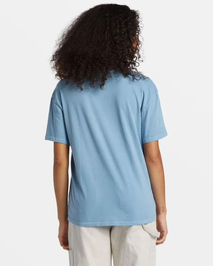 Billabong Lost In Bliss TShirt Blue Shadow Womens Graphic Tees and Tanks Billabong Lost In Bliss TShirt Blue Shadow Womens Graphic Tees and Tanks