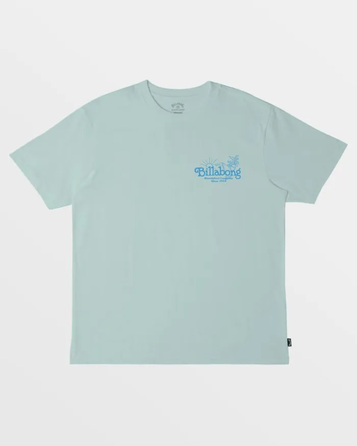 Billabong Lounge TShirt Seaglass Mens TShirts Billabong Lounge TShirt Seaglass Mens TShirts