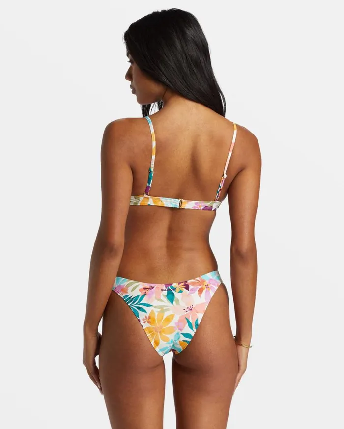 Billabong Playa Del Sol Hike Bikini Bottom Multi Womens Bikini Bottoms