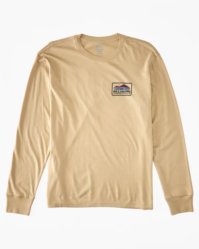 Billabong Range Long Sleeve TShirt Desert Mens TShirts Billabong Range Long Sleeve TShirt Desert Mens TShirts