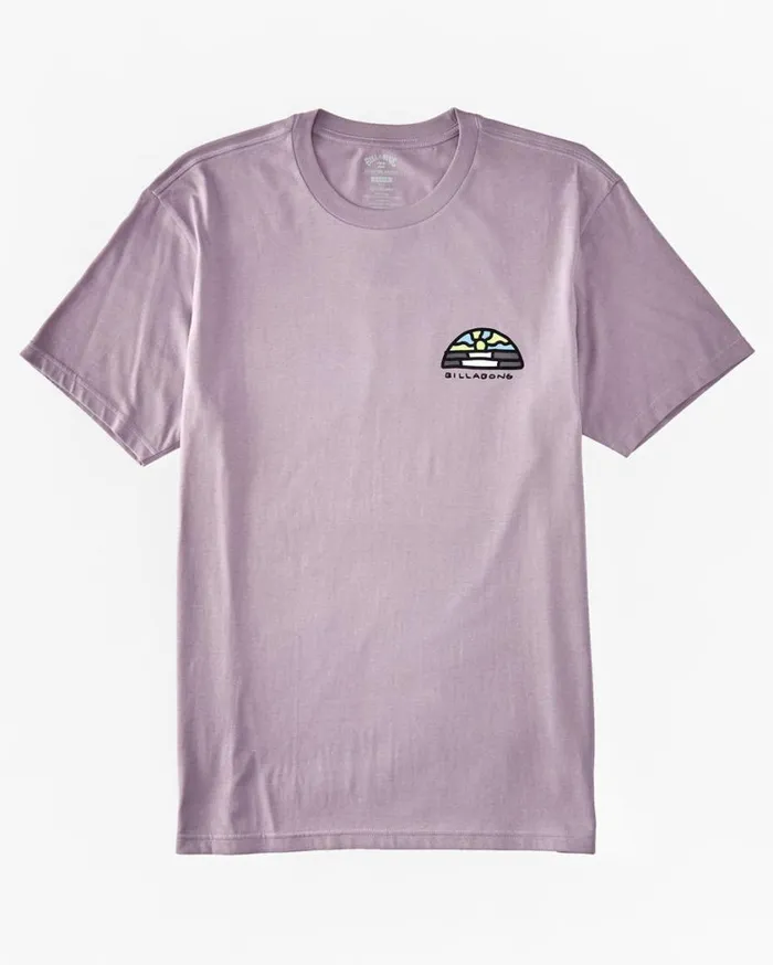 Billabong Shine TShirt Purple Ash Mens TShirts Billabong Shine TShirt Purple Ash Mens TShirts
