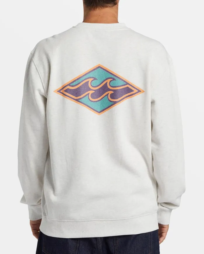 Billabong Short Sands Crewneck Sweatshirt Light Grey Heather Mens Hoodies and Fleece Billabong Short Sands Crewneck Sweatshirt Light Grey Heather Mens Hoodies and Fleece