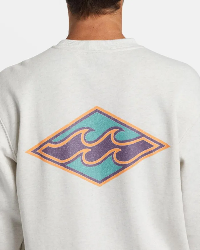 Billabong Short Sands Crewneck Sweatshirt Light Grey Heather Mens Hoodies and Fleece Billabong Short Sands Crewneck Sweatshirt Light Grey Heather Mens Hoodies and Fleece
