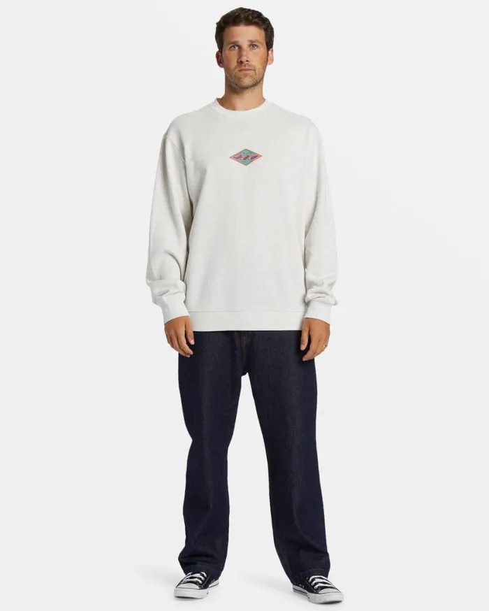 Billabong Short Sands Crewneck Sweatshirt Light Grey Heather Mens Hoodies and Fleece Billabong Short Sands Crewneck Sweatshirt Light Grey Heather Mens Hoodies and Fleece