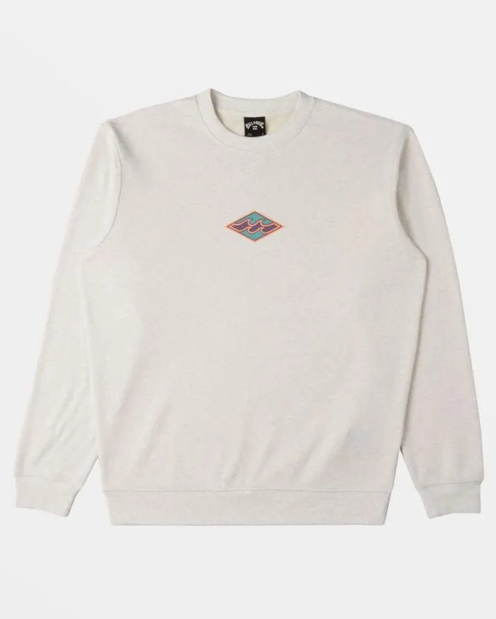 Billabong Short Sands Crewneck Sweatshirt Light Grey Heather Mens Hoodies and Fleece Billabong Short Sands Crewneck Sweatshirt Light Grey Heather Mens Hoodies and Fleece