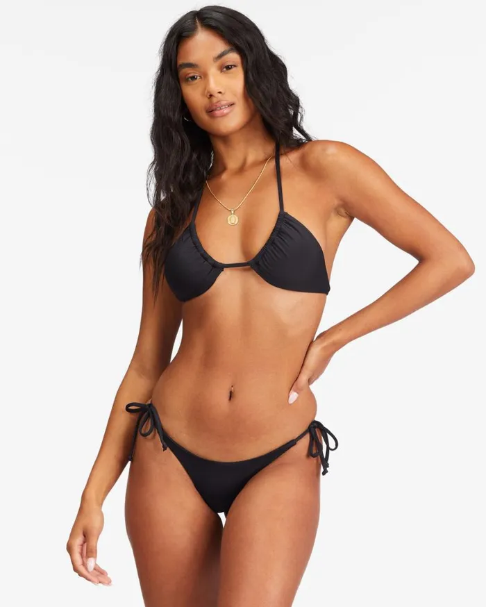 Billabong Sol Searcher MultiWay Triangle Bikini Top Black Pebble Womens Bikini Tops Billabong Sol Searcher MultiWay Triangle Bikini Top Black Pebble Womens Bikini Tops