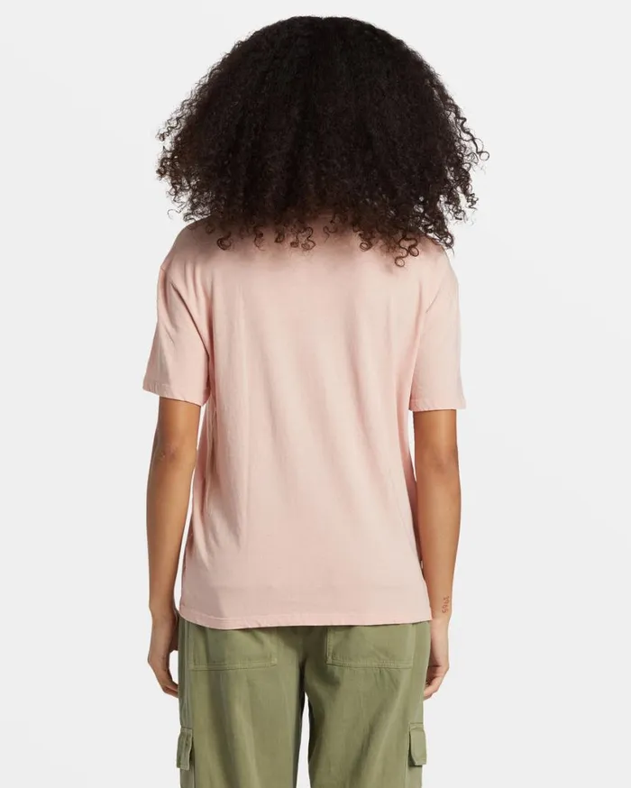 Billabong Someday Dreams TShirt Dusty Peach Womens Tops Billabong Someday Dreams TShirt Dusty Peach Womens Tops